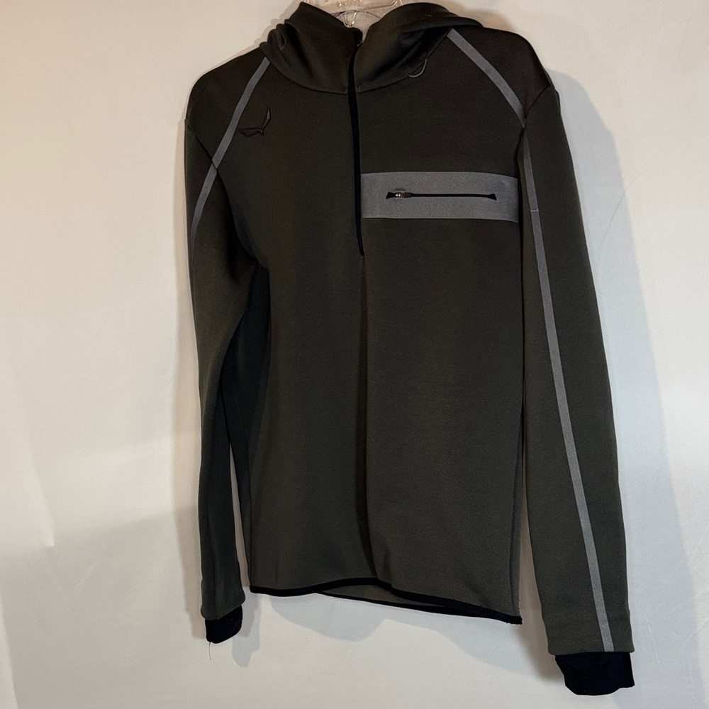 Womens greenish-grey salewa Jacket with Hood